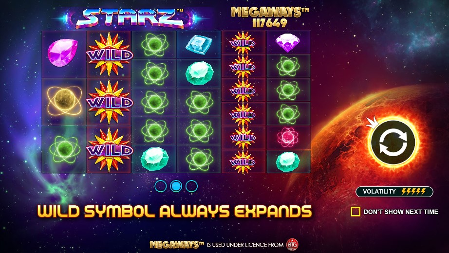 Starz Megaways Slot - Best RTP Slot in Pragmatic Play